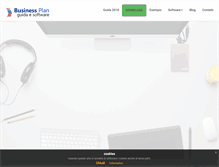 Tablet Screenshot of business-plan.it