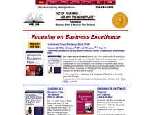 Tablet Screenshot of business-plan.com